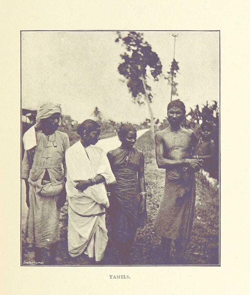 A group of Indian people in British Malaya, 1898