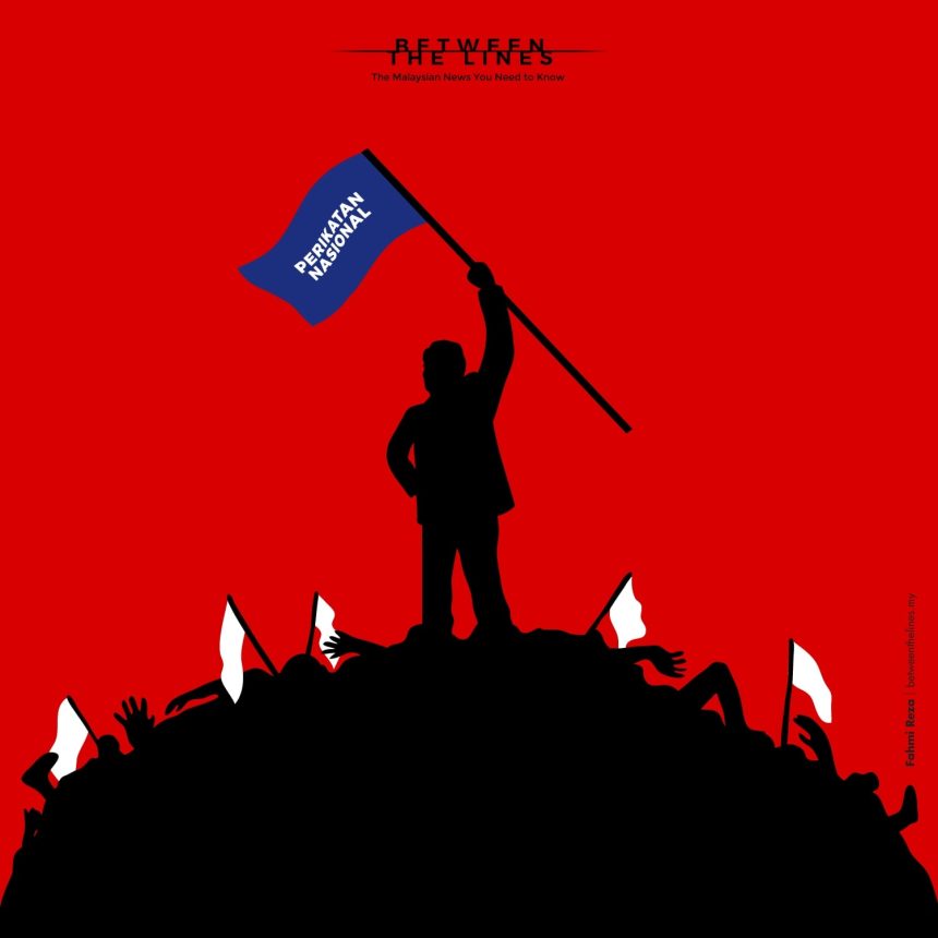 Muhyiddin makes off-colour "blue flag" joke at height of White Flag movement