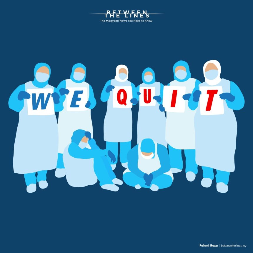 Exhausted doctors are quitting in droves